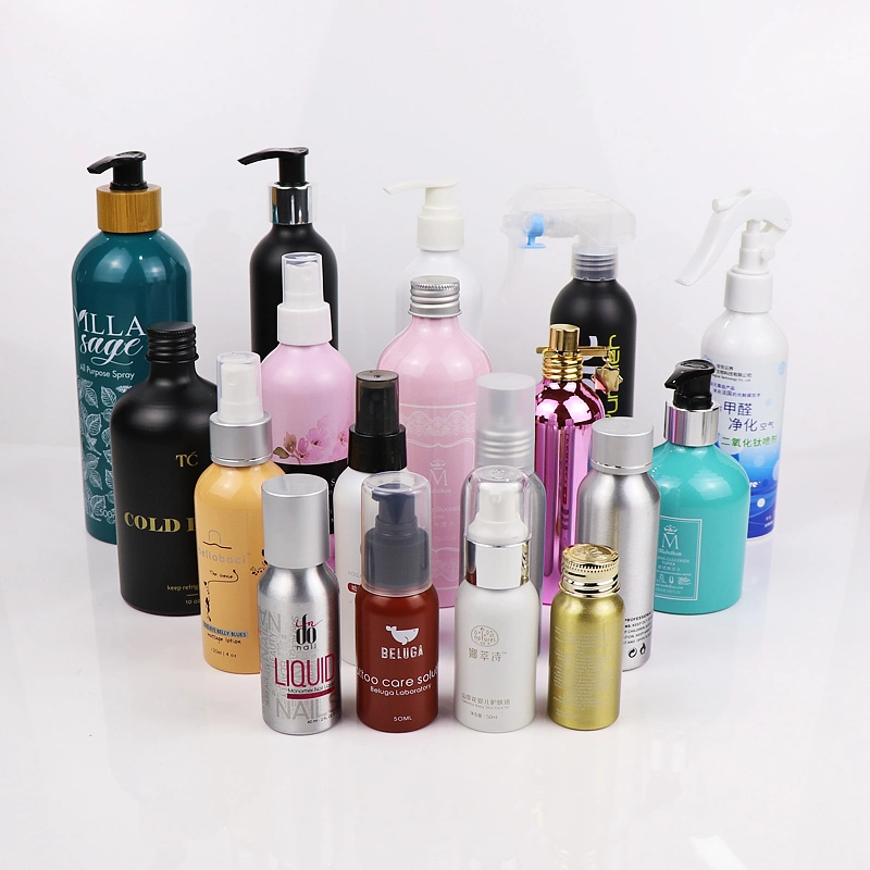 Refillable Air Freshener Perfume 50ml 100ml 120ml 150ml 250ml Aluminum Bottle with Metal Spray Cap