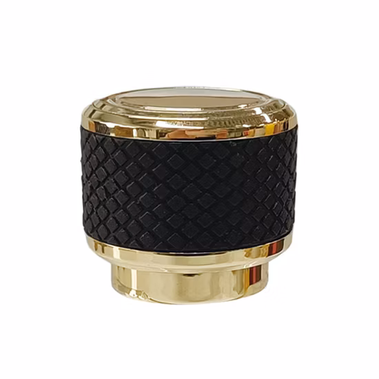 カスタムロゴフレグランスキャップ高級クリエイティブユニバーサルフィーア 15 ミリメートル Zamac 金属香水ボトルキャップ