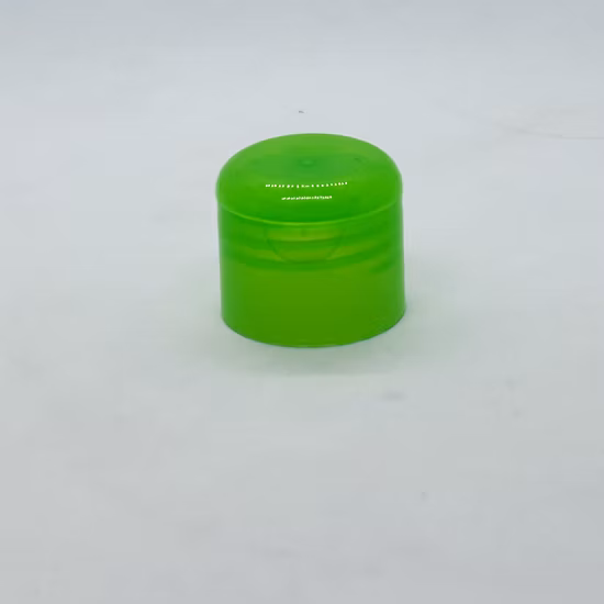 24/400 プラスチック ボトル化粧品ディスク トップ キャップ プレス閉鎖